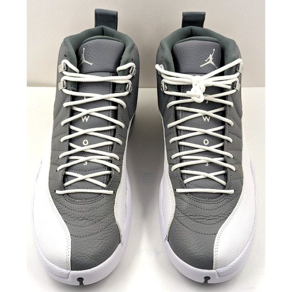 Nike Air Jordan 12 Retro Stealth  CT8013-015 White Cool Grey Men\'s Size 13 main image 5